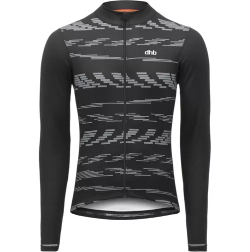 Dhb Classic Long Sleeve Jersey - Tread 1 Dhb Classic Long Sleeve Jersey - Tread